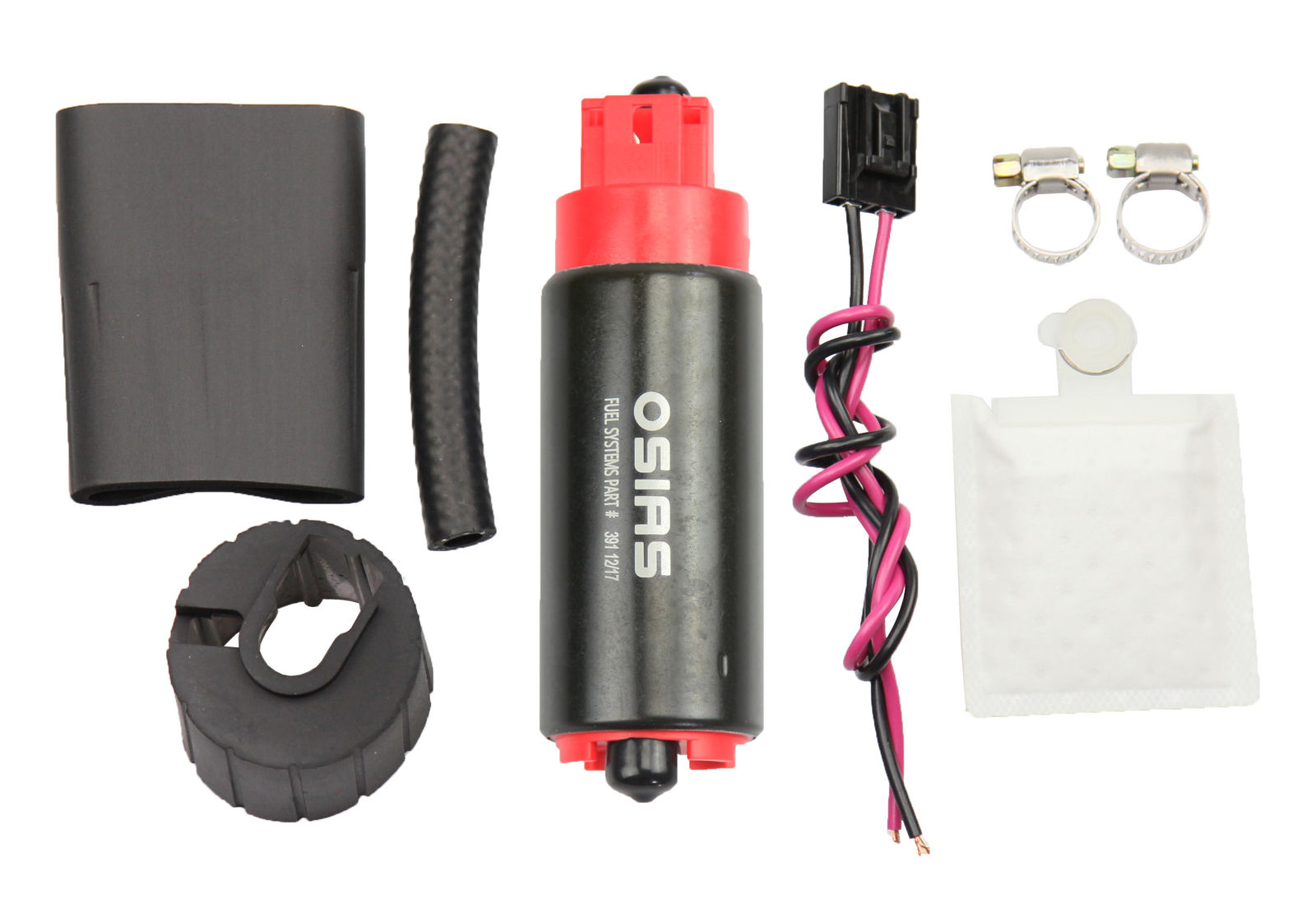 340LPH New High Performance Fuel Pump With Install Kit GSS341 Replacement OSIAS
