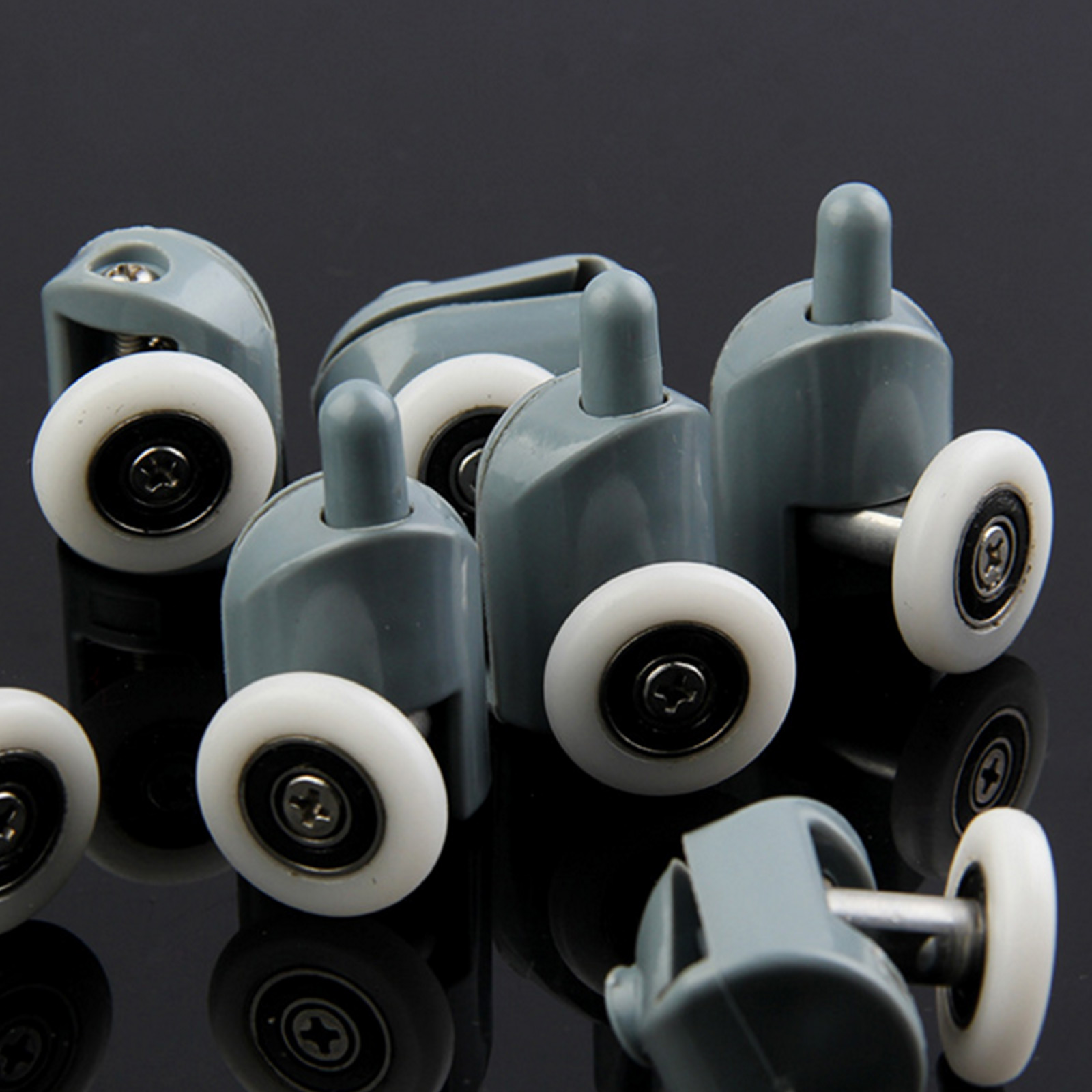 8Pcs Shower Door Rollers/Runners/Wheels 23mm Diameter Bathroom