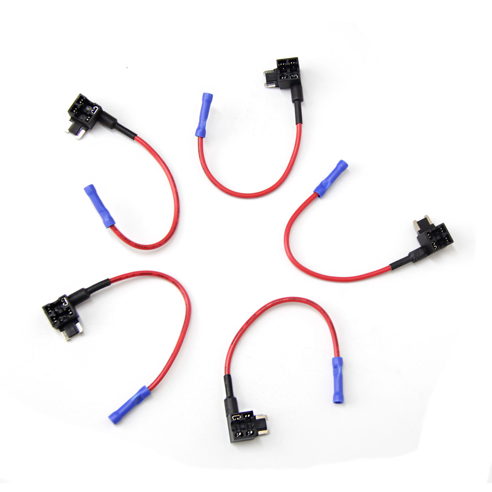 5x KFZ Micro Autosicherungen Stromdieb Steck Sicherung Verteiler Stromabgreifer