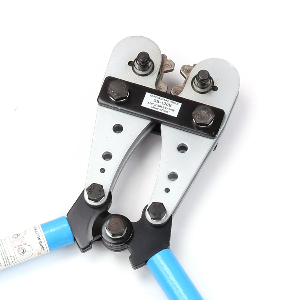 Large Wire Terminal Crimping Tool 650mm² Cable Lug Crimper Cu/Al