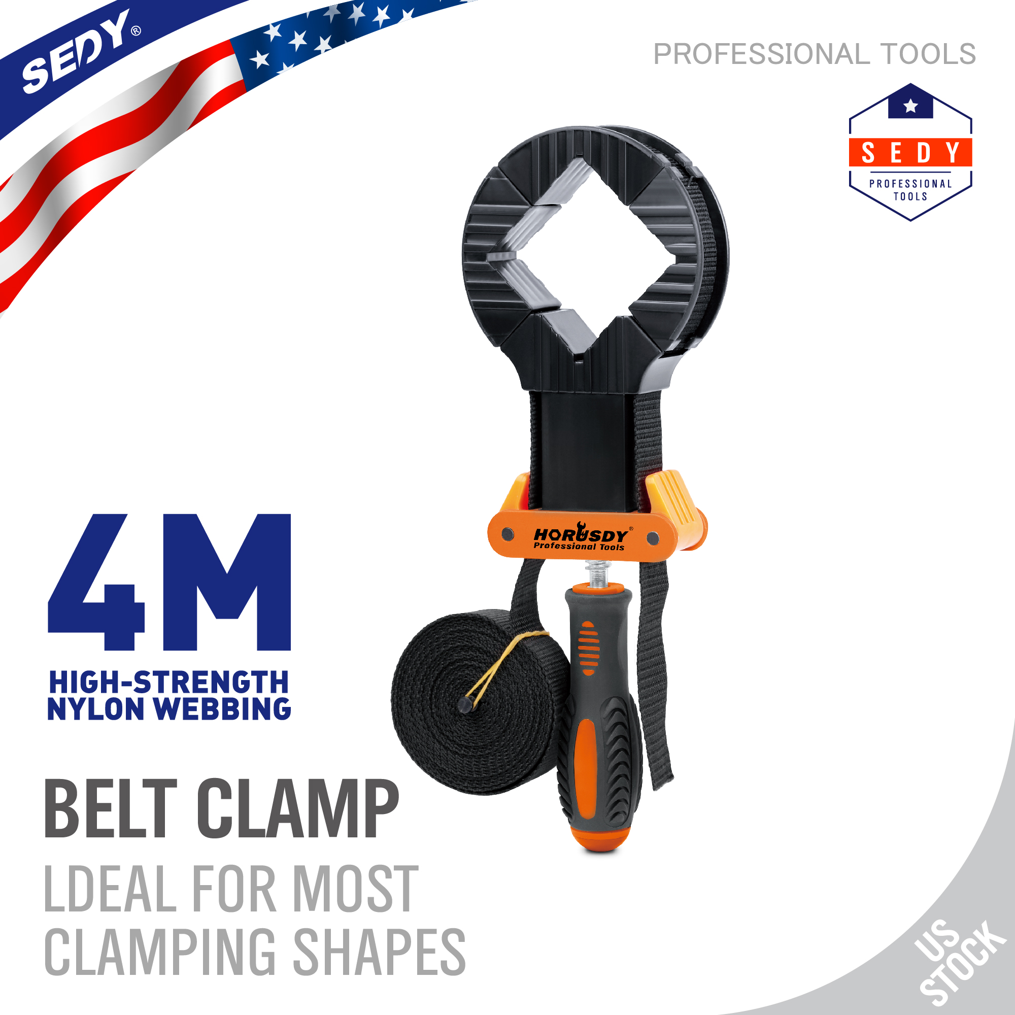 13 FT Band Clamp Woodworking Photo Frame Clamps Strap Holder for Picture eBay