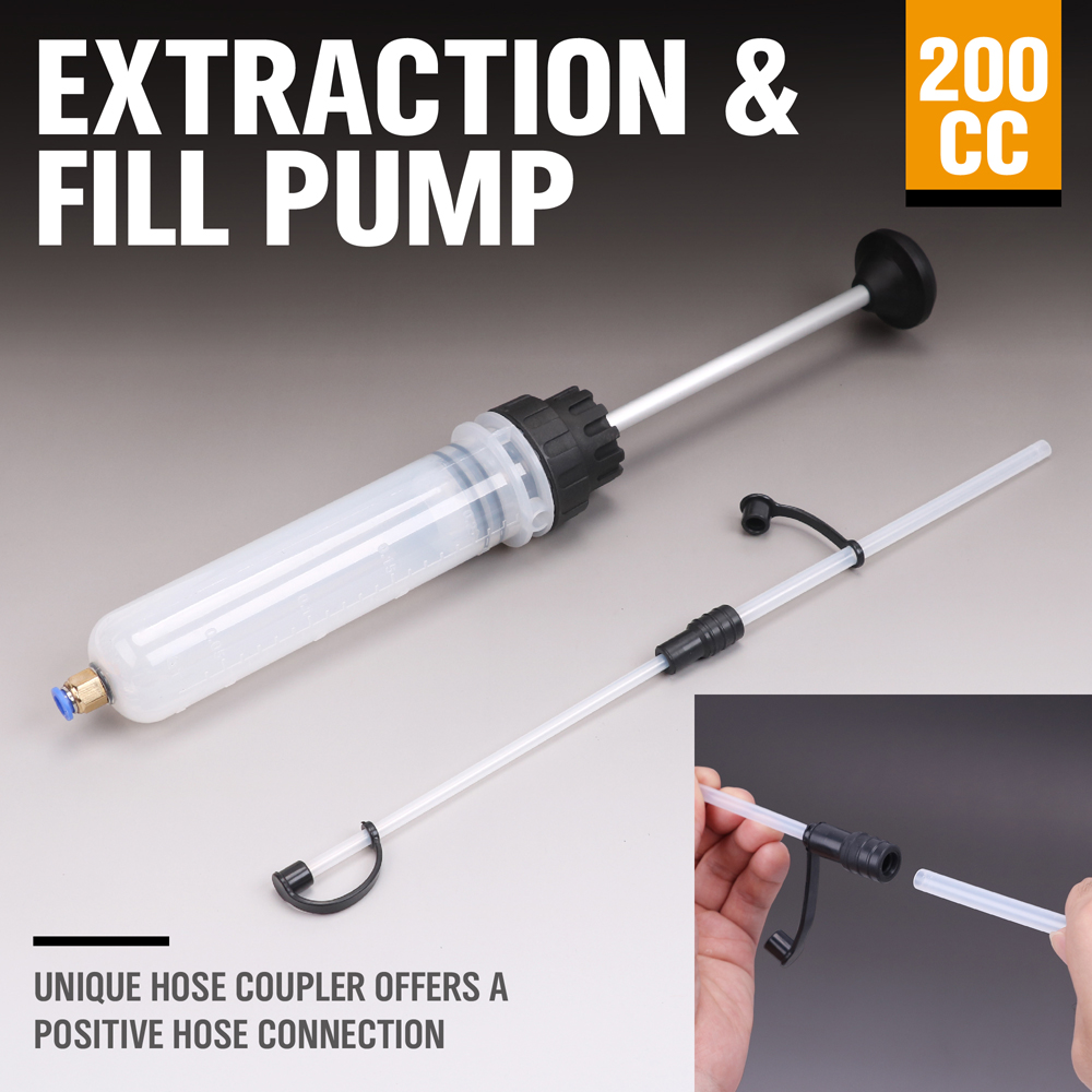 Fluid Extraction Filling Syringe Transfer Liquid Pump Oil Extractor