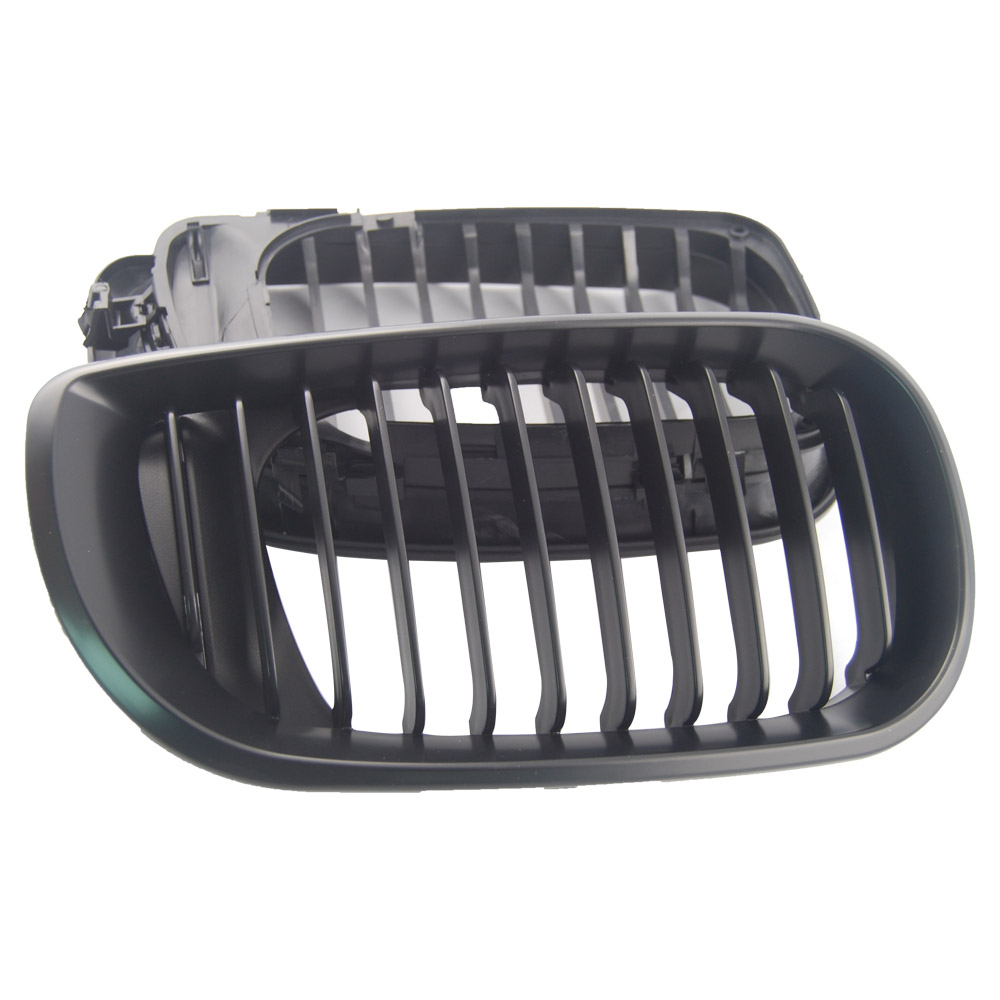Black Kidney Front Grille For Bmw E46 3 Series 4 Door 4d