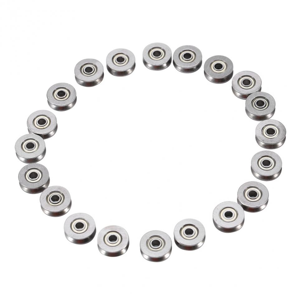 5PCS V623ZZ Skateboard Bearing Miniature Bearing V-groove bearings 3*12*4mm