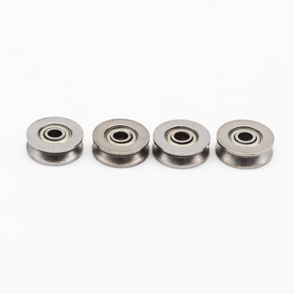 5PCS V623ZZ Skateboard Bearing Miniature Bearing V-groove bearings 3*12*4mm
