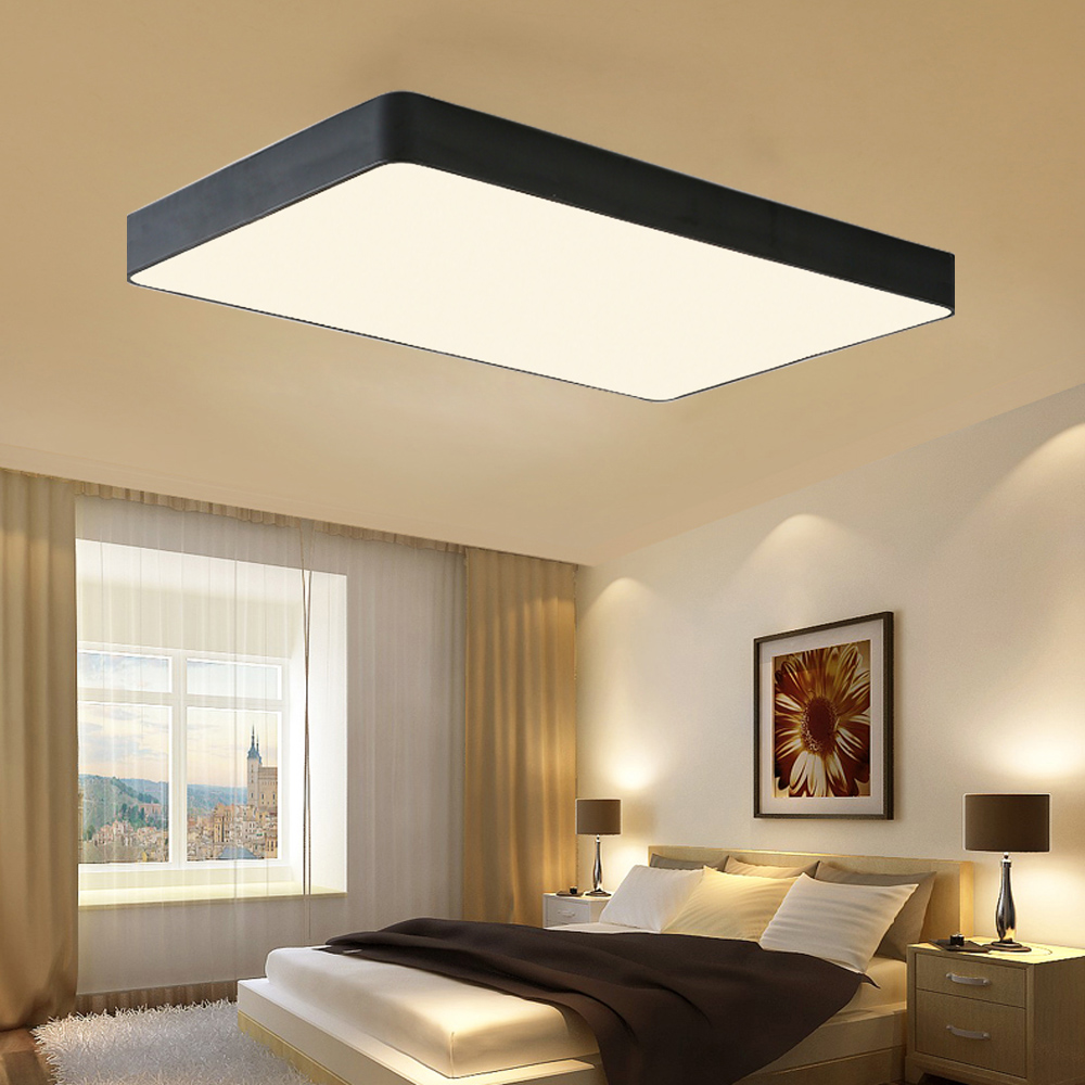 Acryl LED Deckenlampe Dimmbar Deckenleuchte Wohnzimmer ...