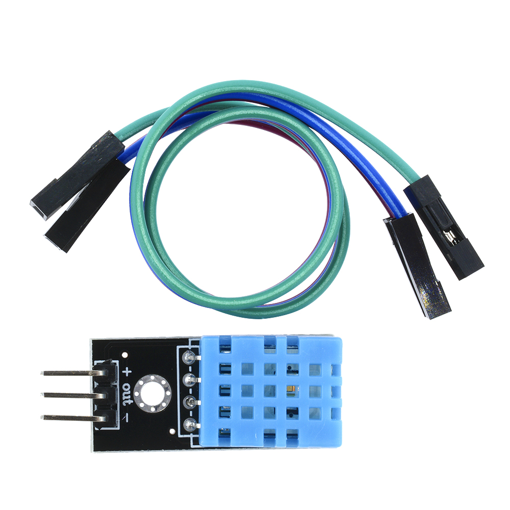 DHT11 Temperature and Relative Humidity Sensor Module for arduino with cable