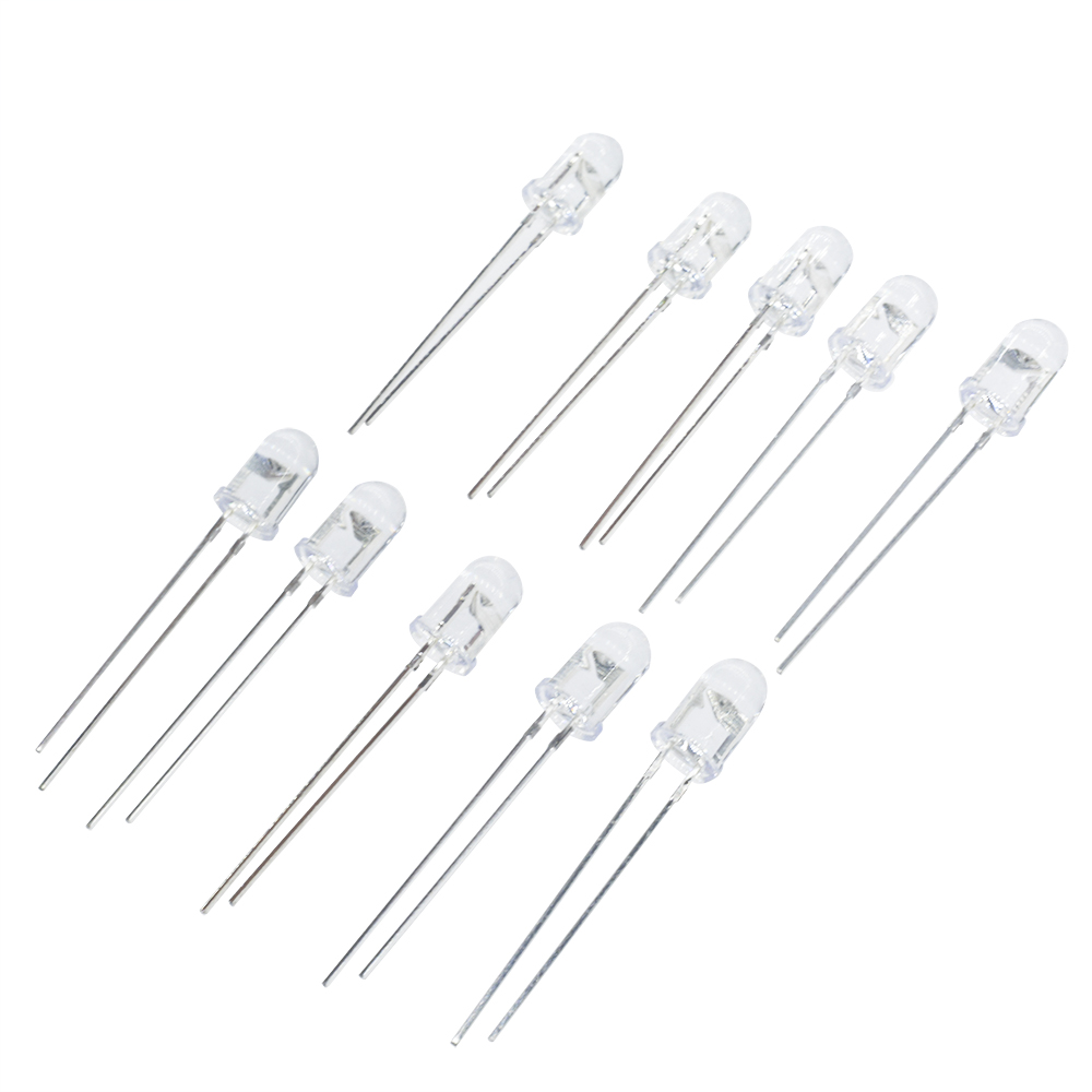 50PCS 5mm 850nm IR infrared Launch emission tube diode LED Lamp