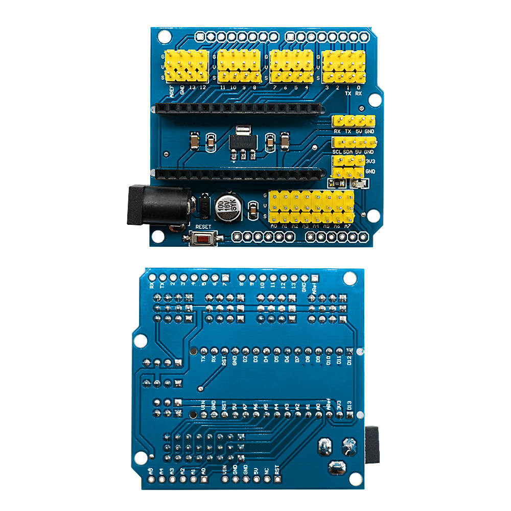 Nano i o expansion sensor shield for arduino uno r1 nano 3 0