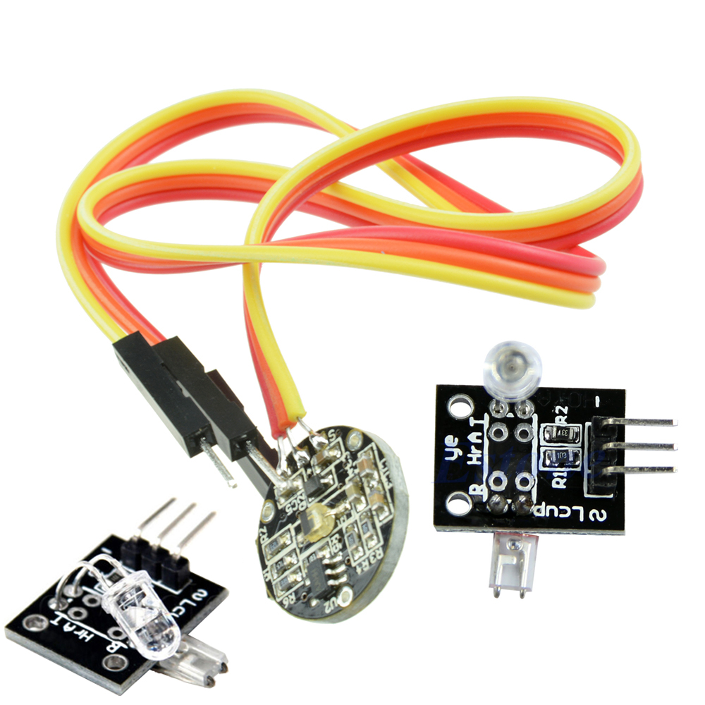 5V Heartbeat Sensor Heart Rate Pulse Detector Module for Arduino