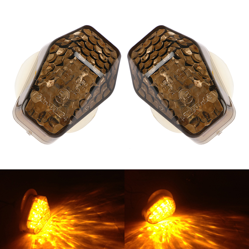2x Motorrad LED Verkleidungsblinker für Yamaha R1 R6 R6S FZ1 FZ6 E-Geprüft Licht