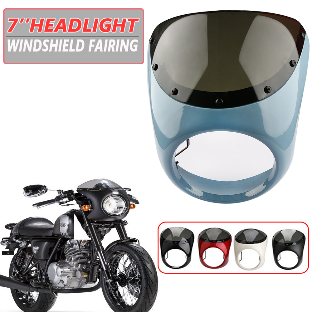 Motorrad Scheinwerfer Tönen Erlaubt motorrad blau 7 quot scheinwerfer cafe racer Motorrad Scheinwerfer Tönen Erlaubt motorrad blau 7 quot scheinwerfer cafe racer