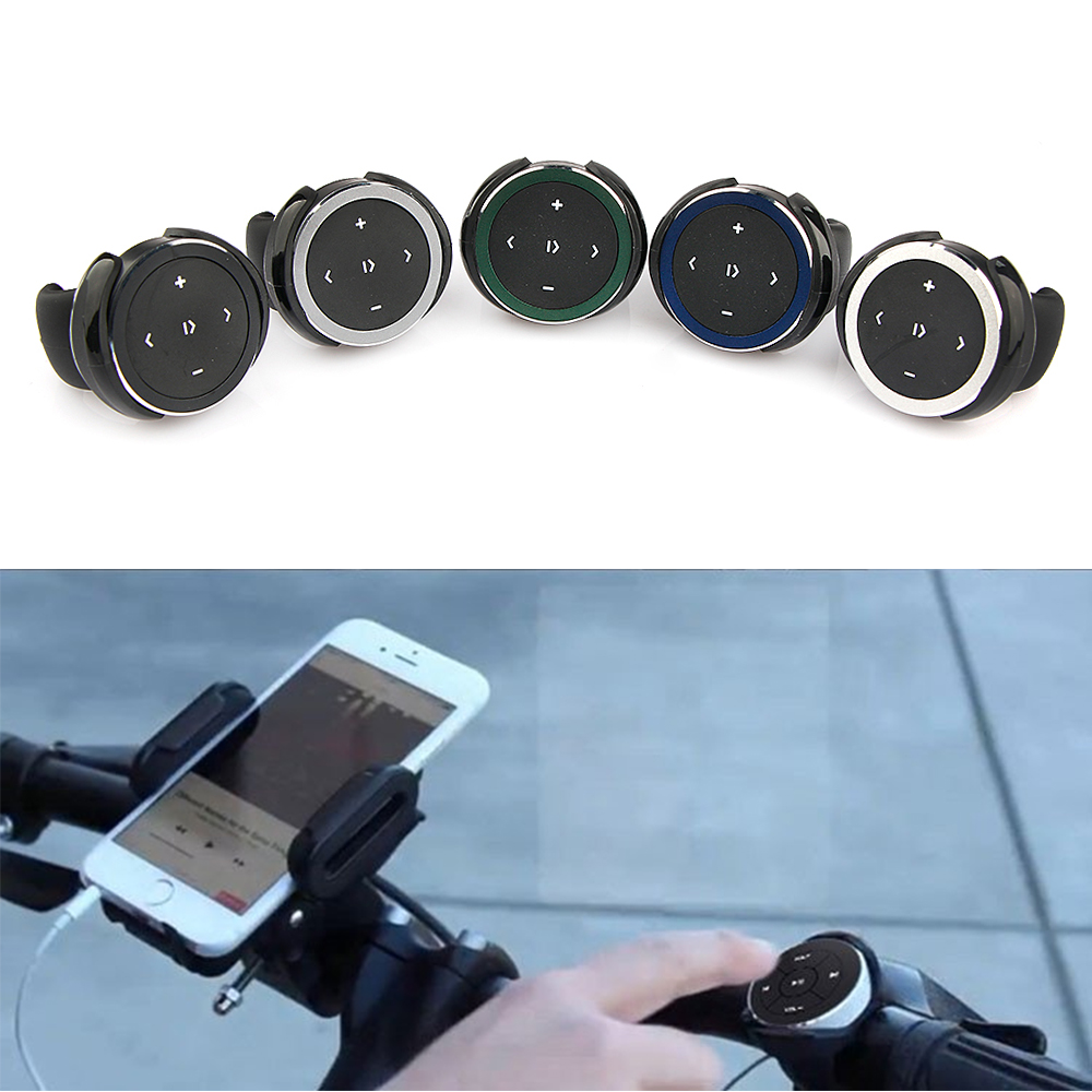 Car Bluetooth MP3 Media Button Steering Wheel Remote Control for iPhone
