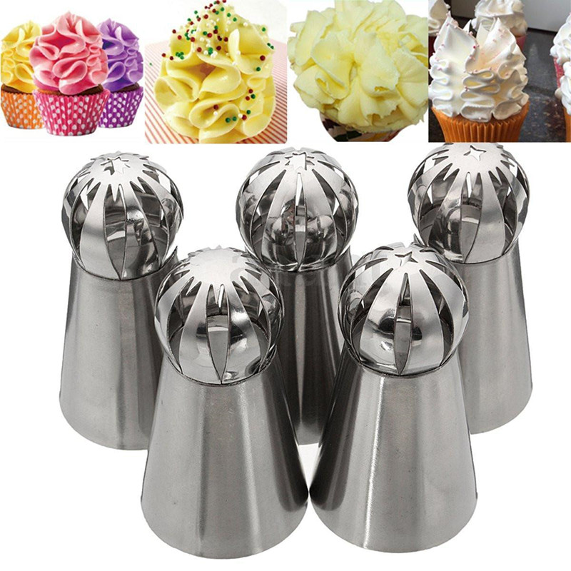 27Pcs Icing Piping Nozzles Pastry Tips Cake Sugarcraft Decorating Tools Set DIY