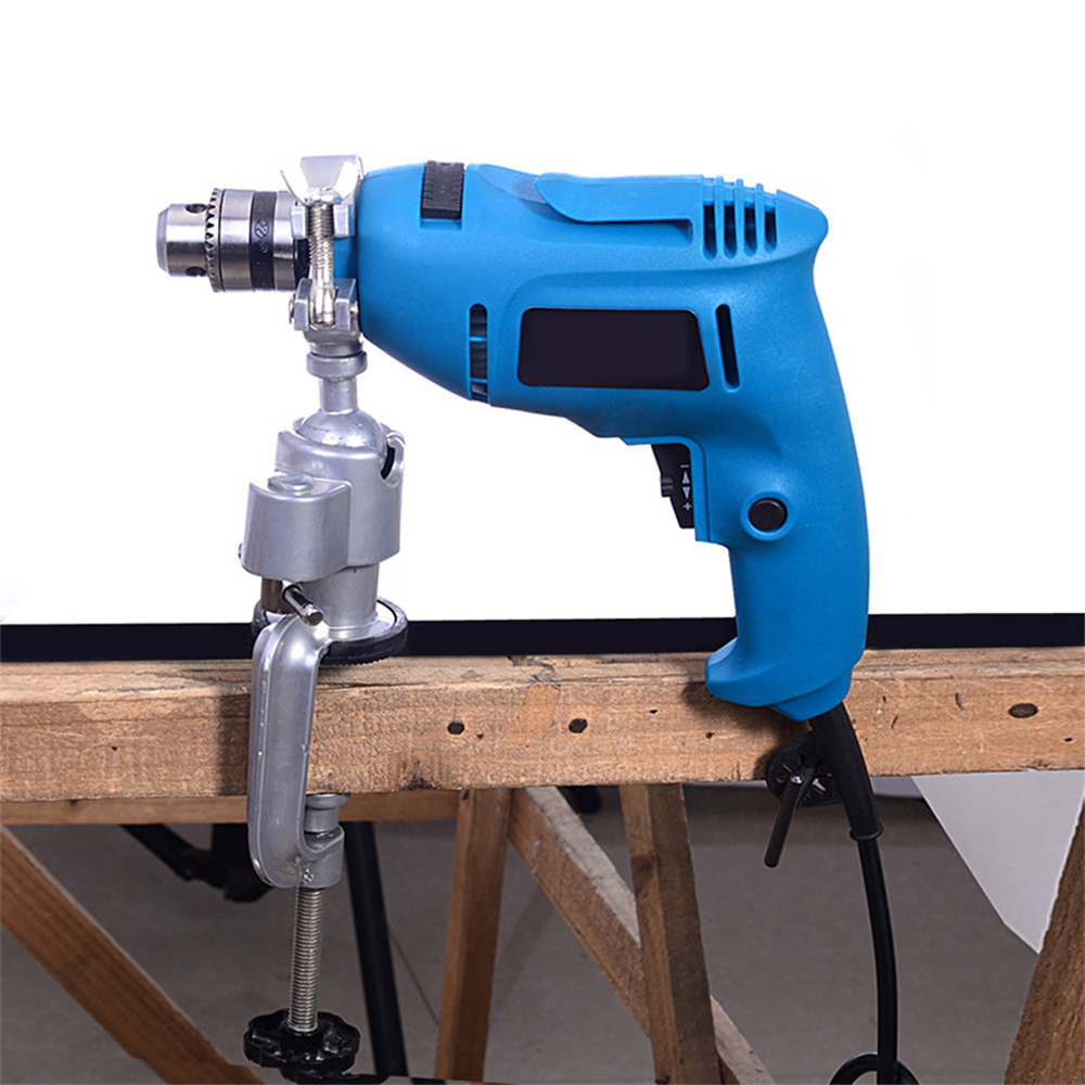 360/° Rotating Grinder Electric Drill Stand Holder Bracket Clamp for Wood Working Electric Drill Stand