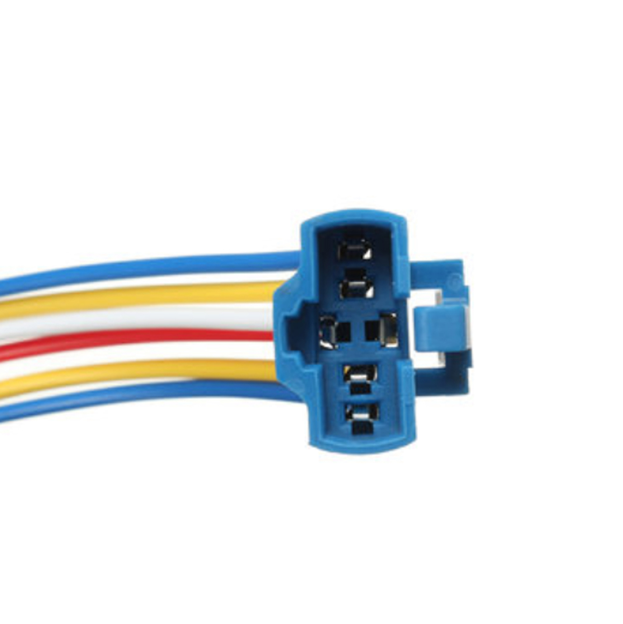 6 Pin Wire Harness Socket Holder Connector For 22mm Metal Button Switch ATF