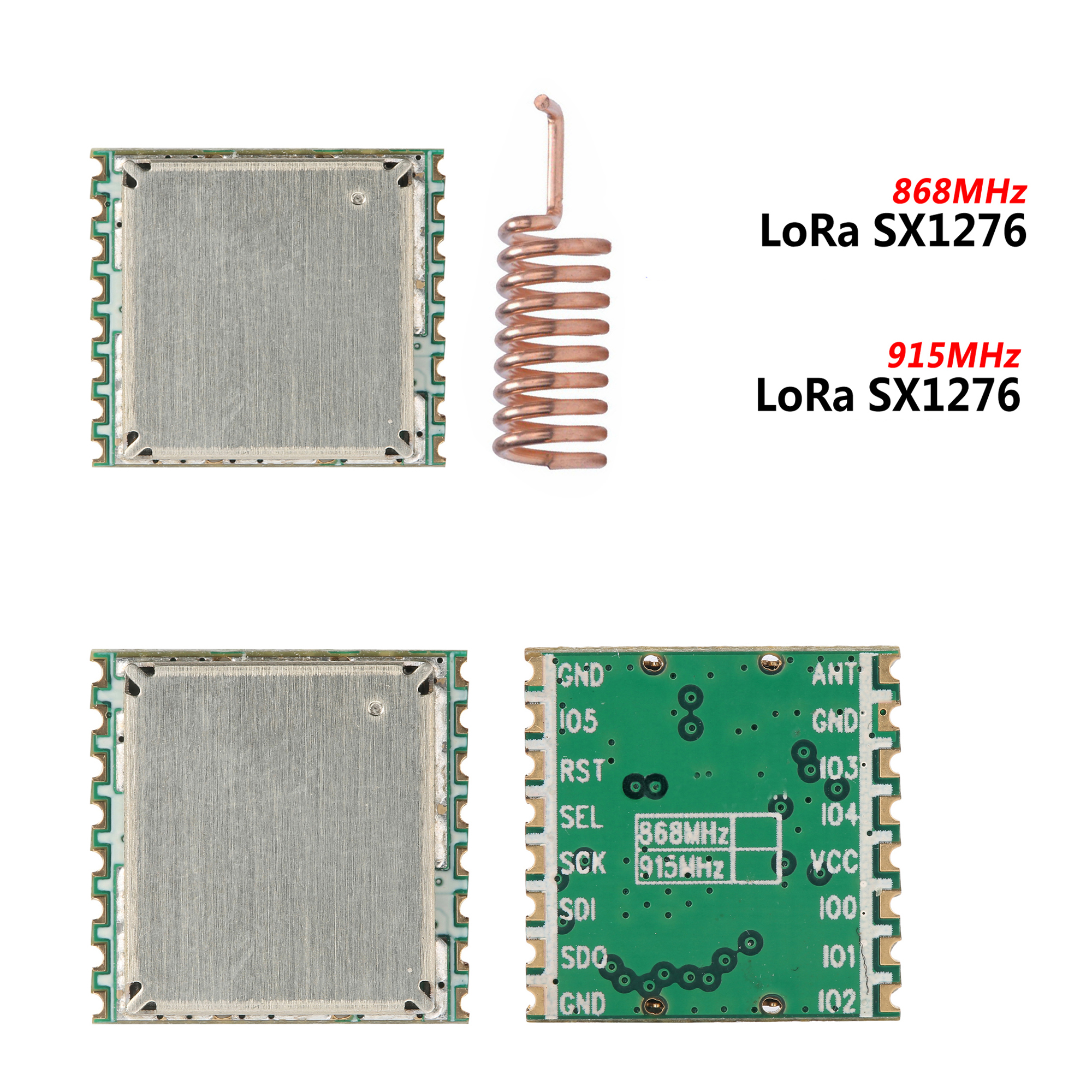868//915MHz SX1276 Wireless Transceiver Module LoRa SPI remote alarmBSG