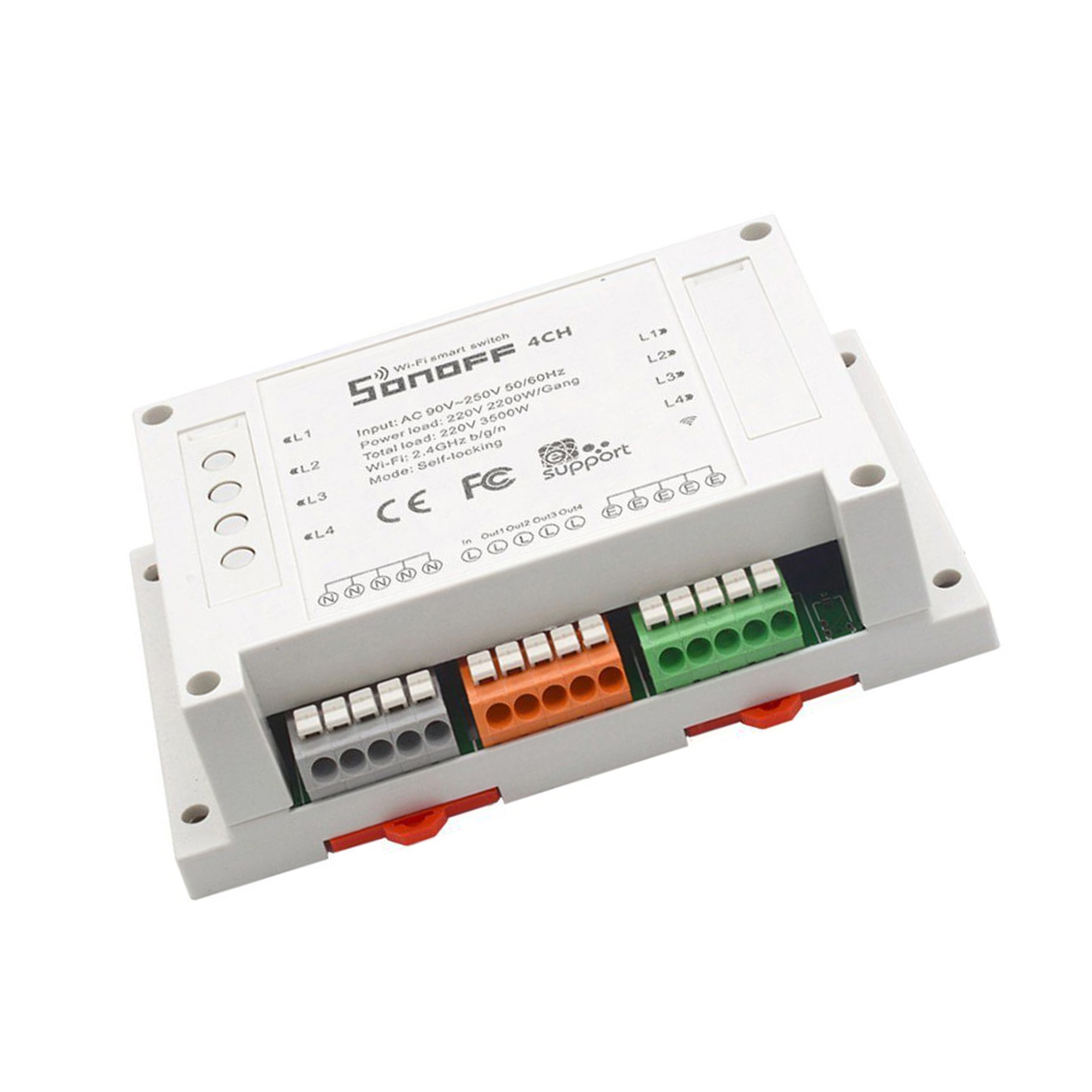 Diagram Sonoff 4ch Pro 4 Way Mounting Wifi Wireless Smart Switch