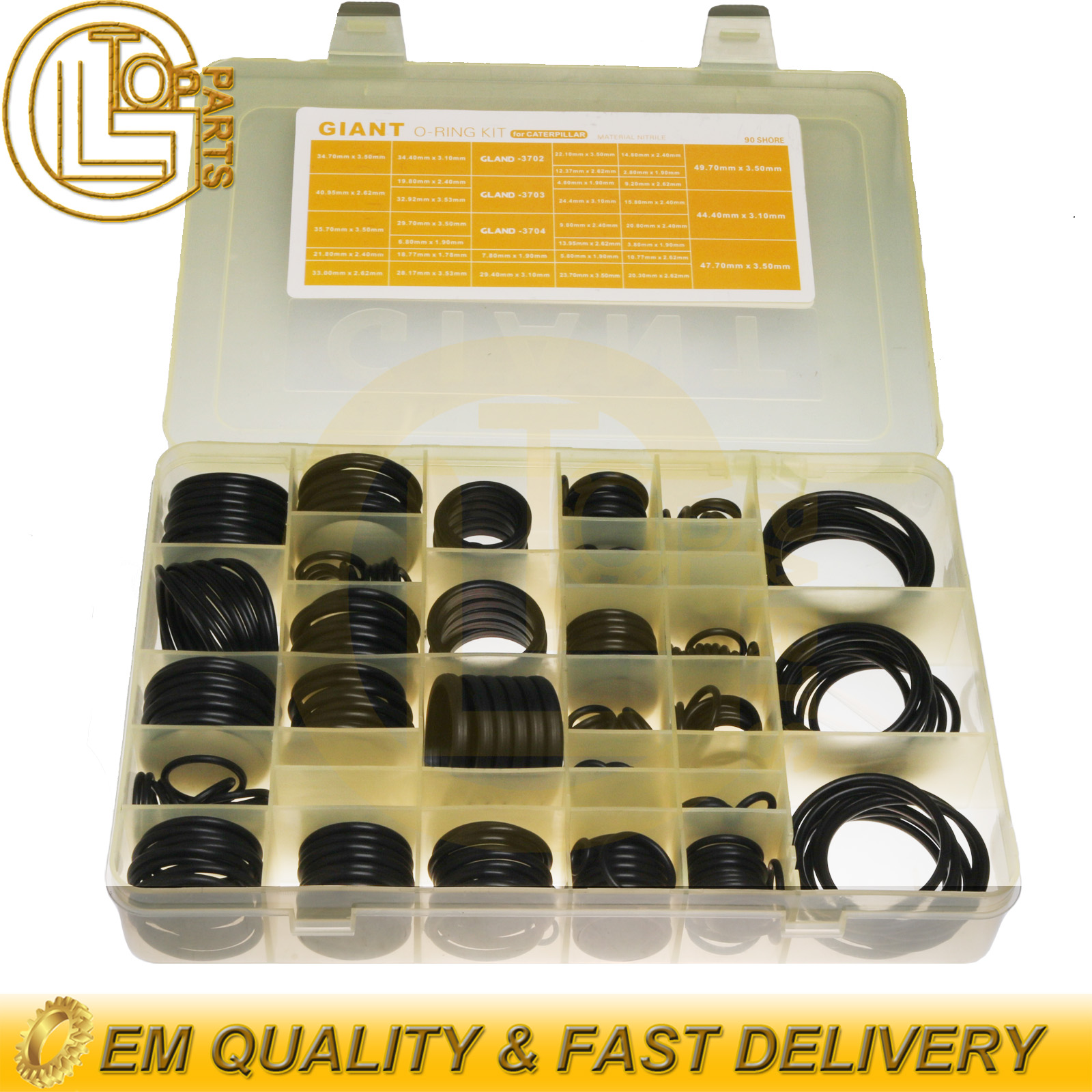 2701528 2701528 ORing Kit 4C4782 For CAT Caterpillar 632365343272 eBay