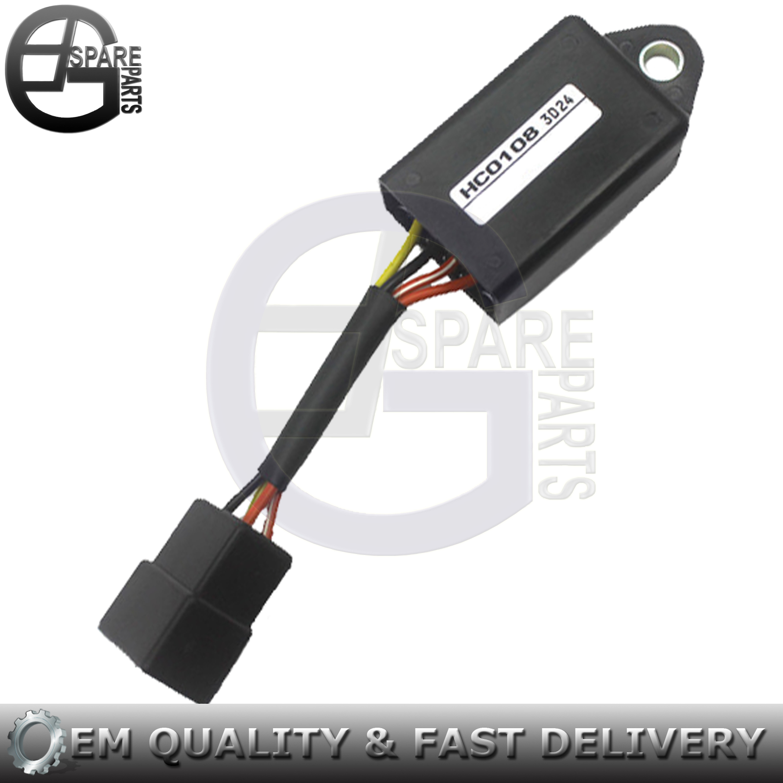 YM128300-77920 TIMER GLOW PLUG for Komatsu 4D88-6 2D68E 3D63-1A 3D68E 3D72 3D75