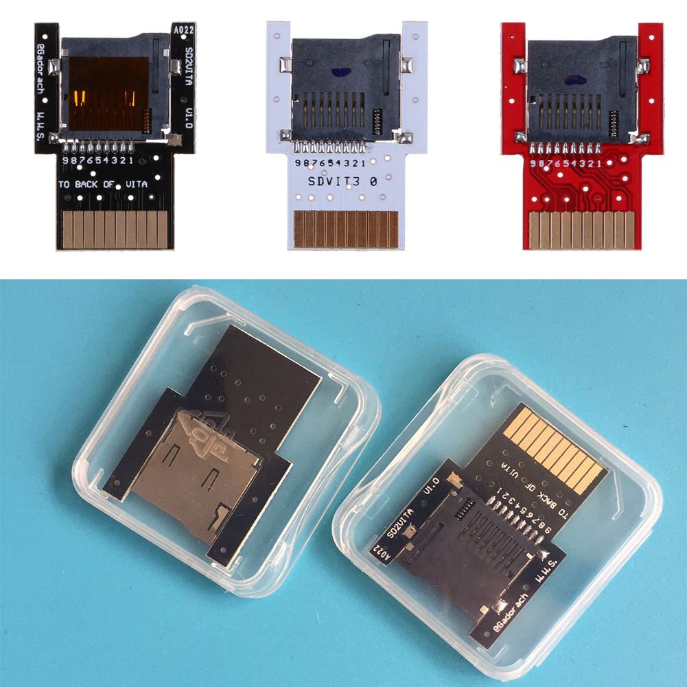 SD2VITA PSVSD Micro SD Adapter For PS Vita Henkaku Enso 3.60 New US eBay