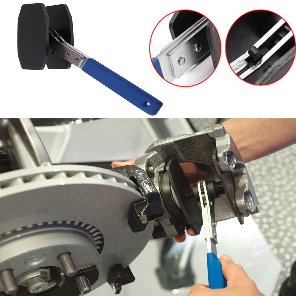 Car Steel Ratchet Brake Piston Caliper Press Spreader Twin Quad Caliper