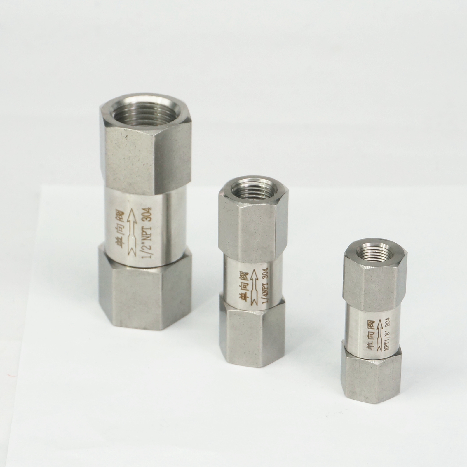 New 1pc 1//4/" Female Check One Way Valve 304 Stainless Steel