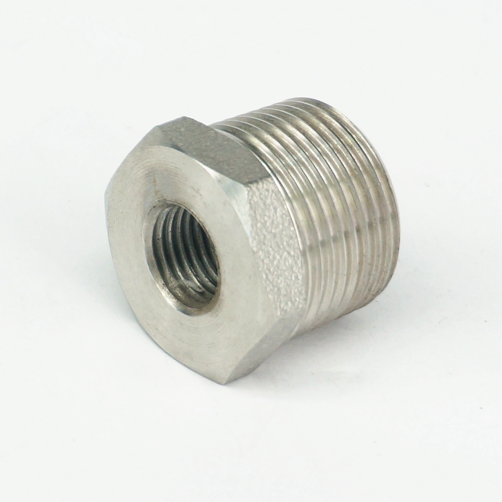 Max Pressure 1000 PSI 1//8/"-2/" NPT 304 Stainless Reducing Bush Forged Fitting