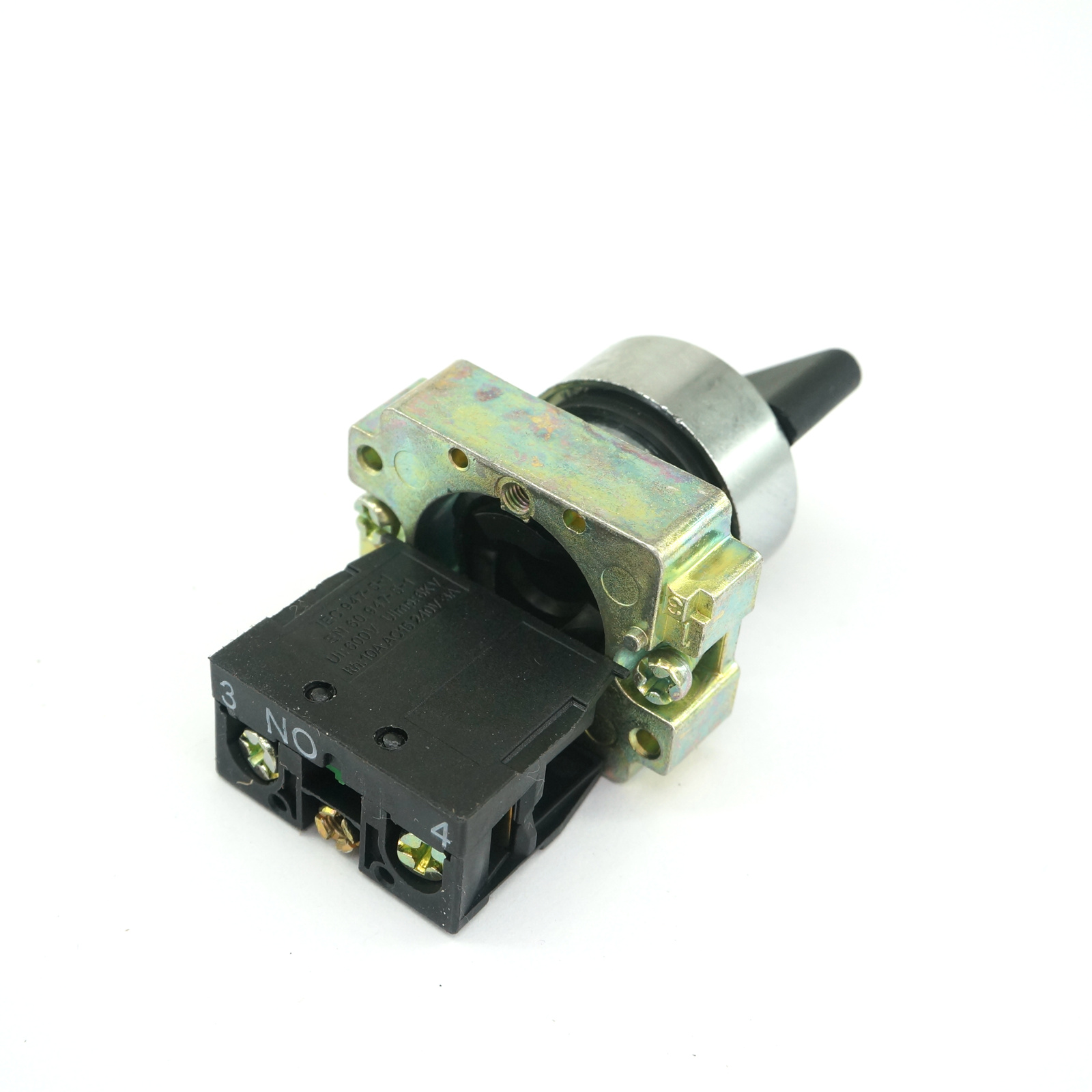 2 Position 1 N/O Maintained Select Selector Switch Replacement Fits