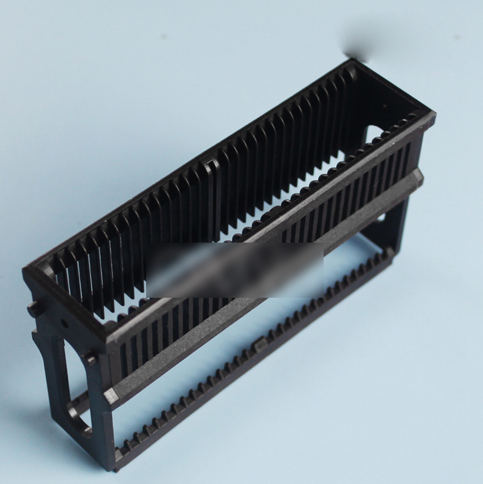 Black PP Staining Rack For 30 Slots Glass Slide Lab Apothecary Chemist