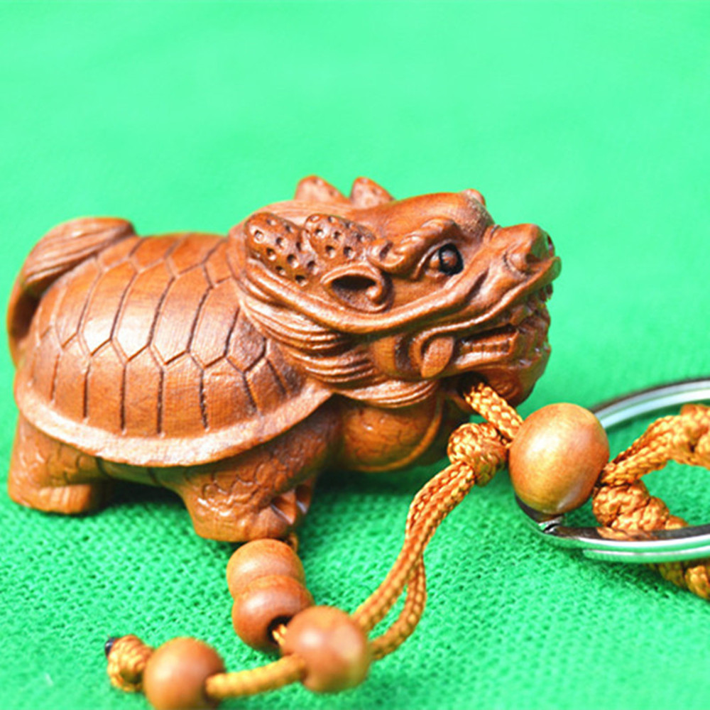 Exquisite Chinese Handmade Lantian jade Jade Dragon Pendant statue