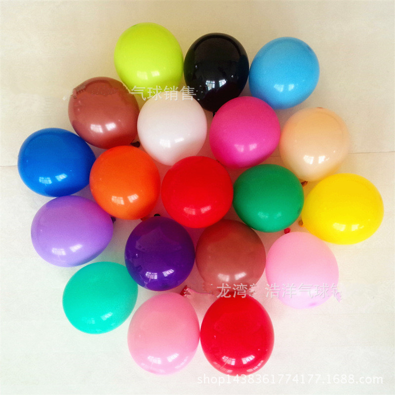 5inch Circle Balloon Thickened Standard Color Rond Latex Balloon 20-200pcs Decor