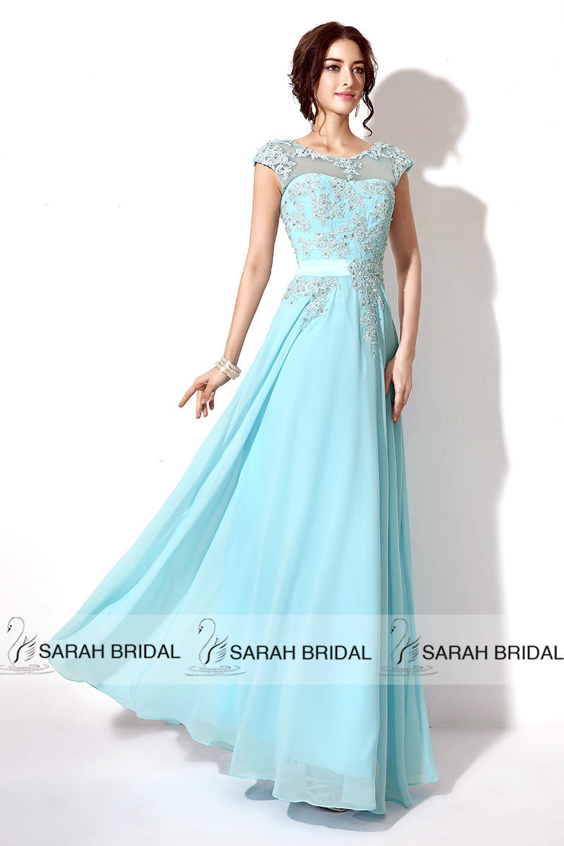 cap sleeve lace chiffon bridesmaid dresses formal evening prom gowns ebay cap sleeve lace chiffon bridesmaid dresses formal evening prom gowns ebay