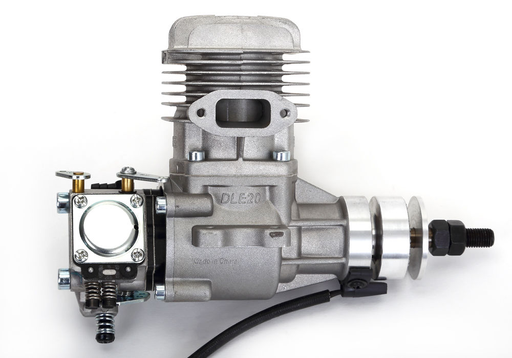 Original DLE20 20cc Gas Engine + CDI Ignition & Muffler for RC Plane