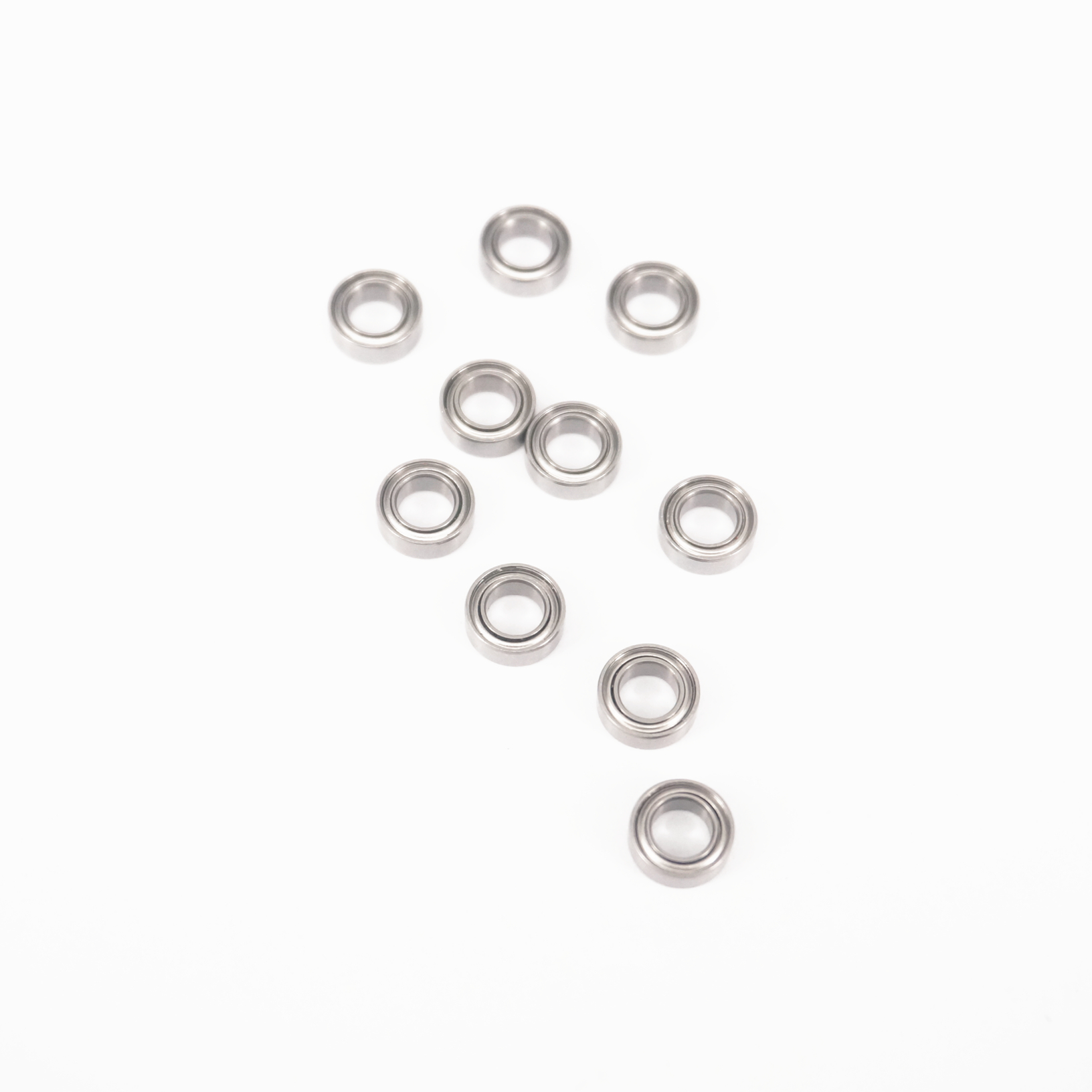 10 MR148-2RS 8x14x4mm P6 ABEC3 Deep Groove Ball Miniature Bearing Black