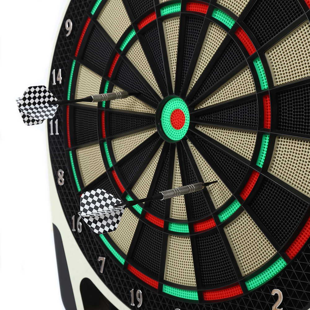 Electronic Dartboard Dart Board Led Score Display Soft Tip 21 Game