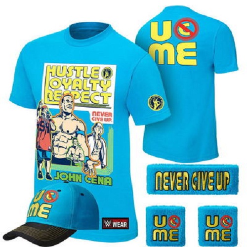 Mens Youth Kids John Cena Green T-shirt/&Cap/&Wristband/&Sweatband Collection NEW