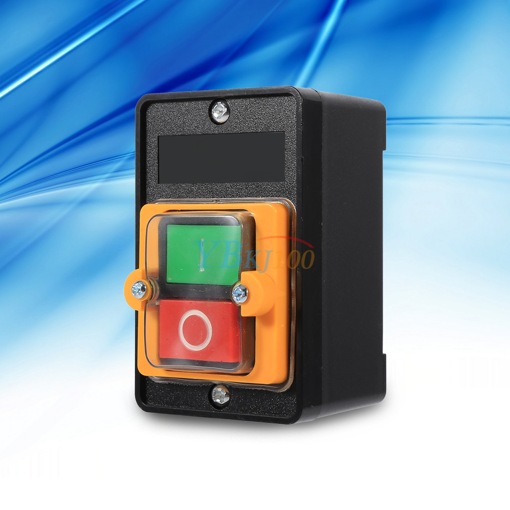 1Pc 380V 10A Water Proof ON/OFF Start Stop Push Button ... gopro wiring diagram 