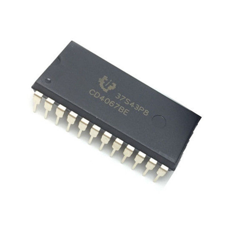 10 Stücke CD4067BE Ti Mux Demux 1X16 24Dip Ic Neu kn