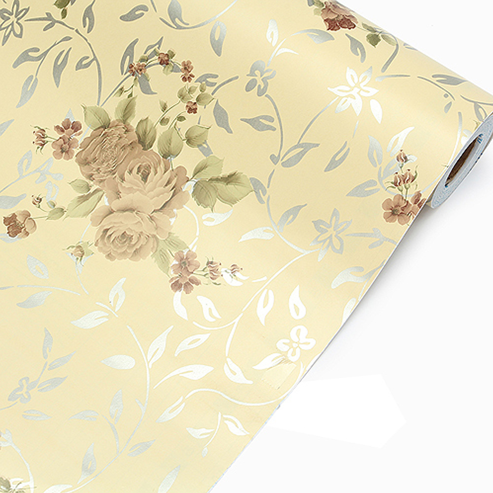 Self Adhesive Moisture Proof Shelf Drawer Liner Wallpaper Roll