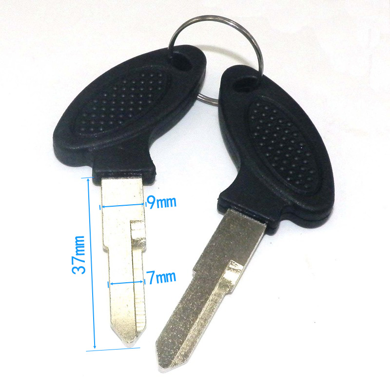 2X Blank Uncut Key for Some Scooter Moped Motorcycle TY02 eBay