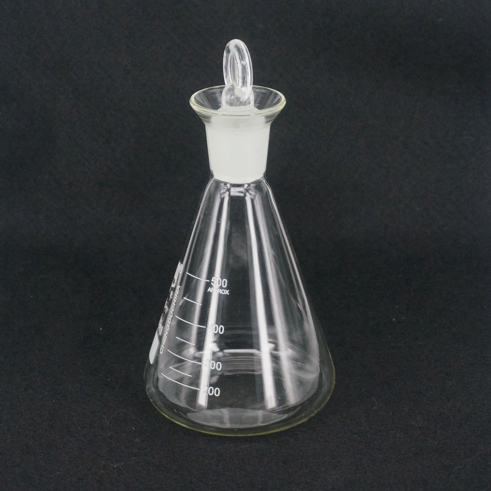 500ml Iodine determination Flask Borosilicate Glass Conical For Laboratory