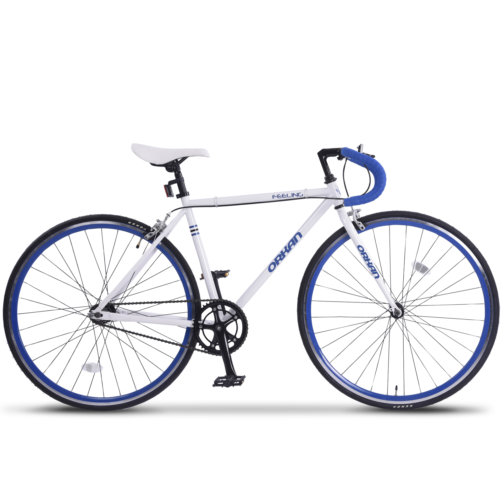 Aluminum Frame 700C Road Bike Racing Bicycle Single Speed Fixed Gear