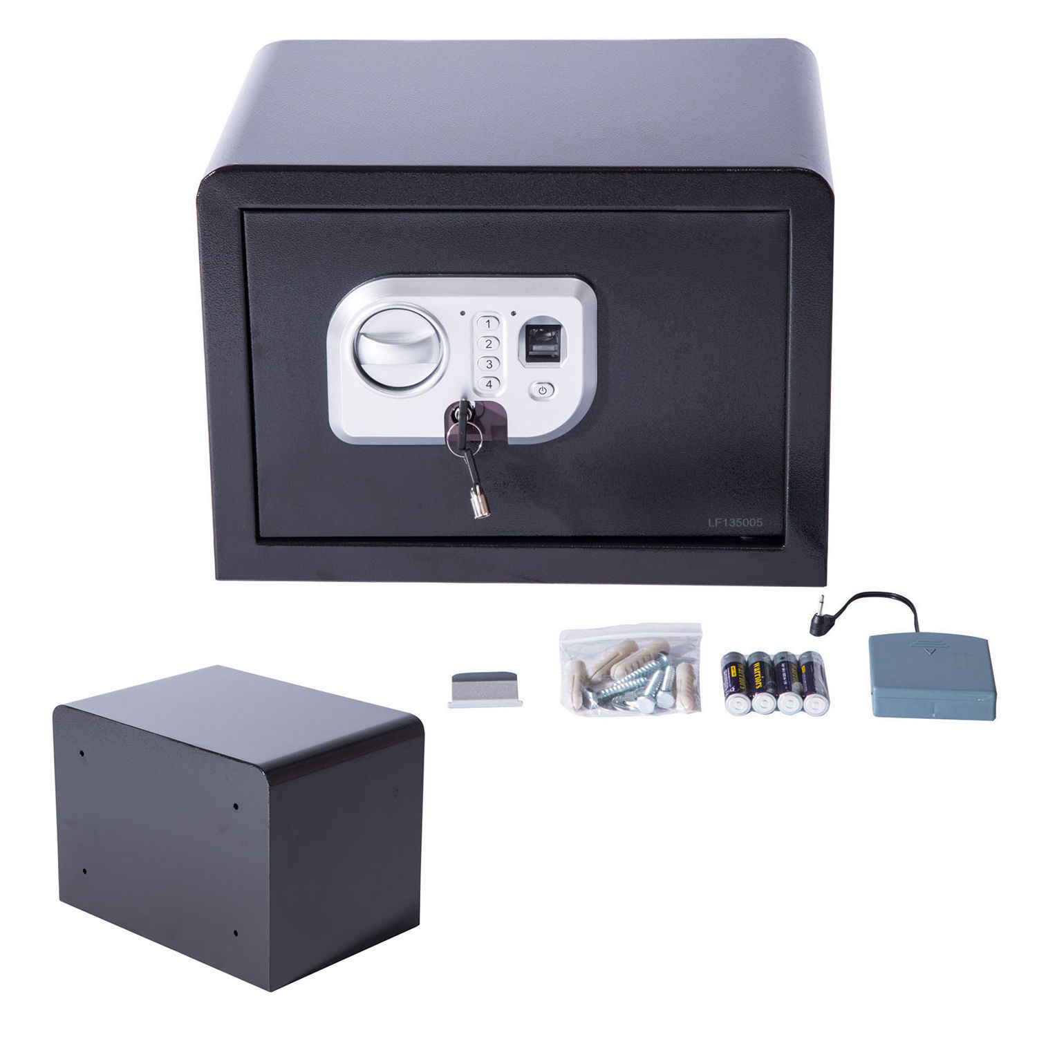14'' Electronic Safe Box Biometric Fingerprint Digital Wall Keypad Lock