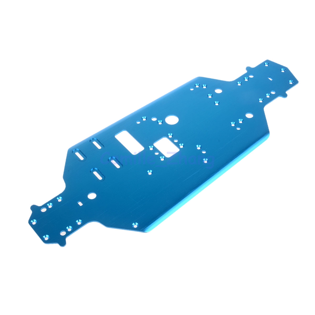 Contrôle Radio HSP 02163 bleu métallisé Châssis pour 1:10 Nitro sur route voiture 94122 pièces détachées
