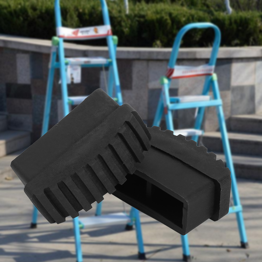 2pcs Replacement Rubber Feet Non Slip Ladder Foot Mat Cushion Sole Tool