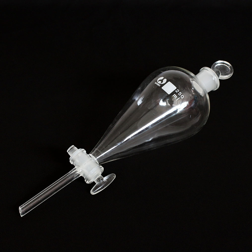 60ML1000ML Lab Glass Separatory Funnel with Stopcock Chemistry