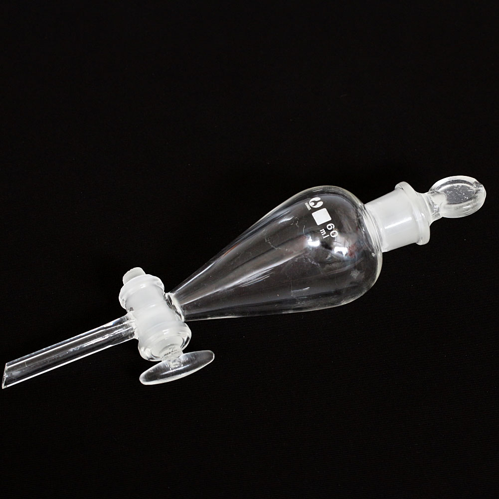 60ML1000ML Lab Glass Separatory Funnel with Stopcock Chemistry