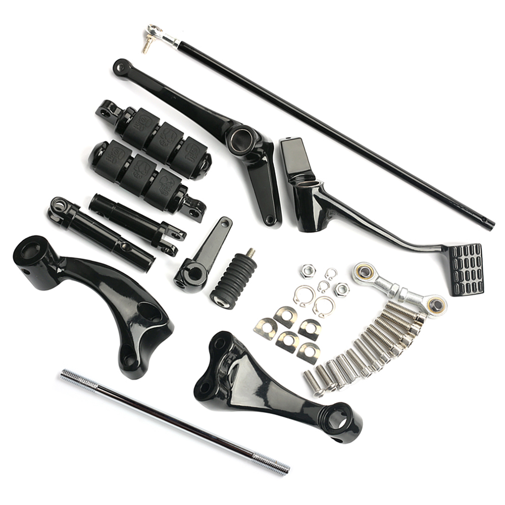 Forward Controls Foot Pegs Kit Set For Harley XL Sportster 1200 883