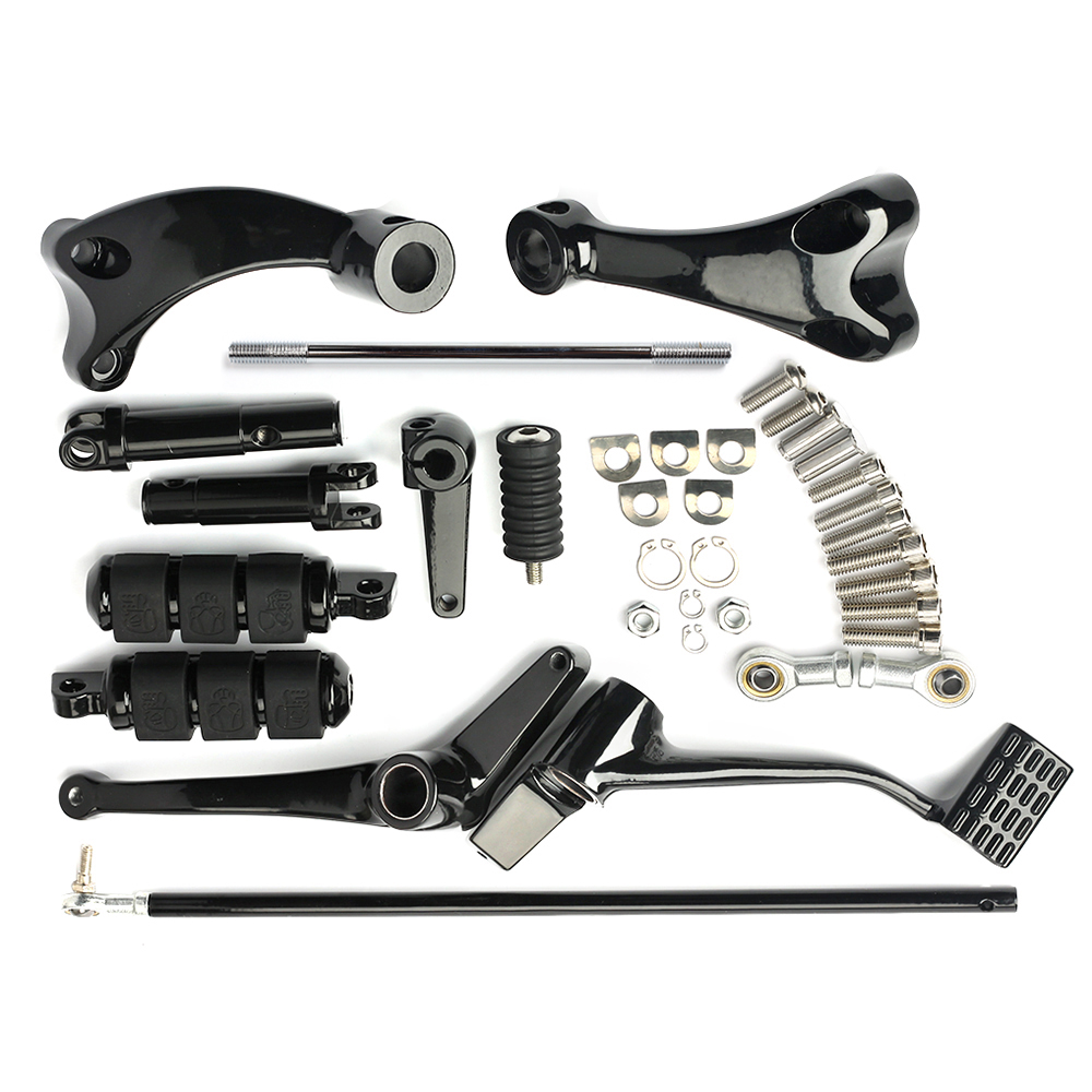 Forward Controls Foot Pegs Kit Set For Harley XL Sportster 1200 883